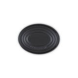 Le Creuset Stoneware Oval Spoon Rest - Satin Black