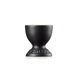 Le Creuset Stoneware Egg Cup - Satin Black - Potters Cookshop