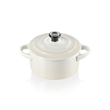 Le Creuset Stoneware Petite Round Casserole - Meringue - Potters Cookshop