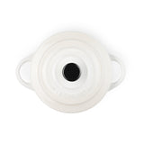 Le Creuset Stoneware Petite Round Casserole - Meringue - Potters Cookshop