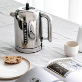 Dualit Classic 1.7 Litre Jug Kettle & 4 Slice Toaster Set - Polished Steel - Potters Cookshop
