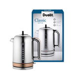 Dualit Classic 1.7 Litre Jug Kettle & 2 Slice Toaster Set - Copper & Chrome - Potters Cookshop