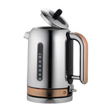 Dualit Classic 1.7 Litre Jug Kettle & 2 Slice Toaster Set - Copper & Chrome - Potters Cookshop