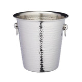 BCCHAMBUCHAM Barcraft Hammered Steel Champagne Ice Bucket