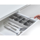 Joseph Joseph DrawerStore Large Cutlery Organiser - Grey - Potters Cookshop