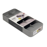 Joseph Joseph DrawerStore Large Cutlery Organiser - Grey - Potters Cookshop