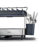 Joseph Joseph Excel 2-Tier Steel Dish Rack - Grey