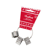 Eddingtons Christmas Stainless Steel Cookie Cutters - Set of 3