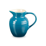 Le Creuset Stoneware Breakfast Jug - Deep Teal - Potters Cookshop