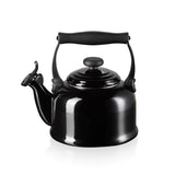 Le Creuset Traditional Stove Top Kettle - Black - Potters Cookshop