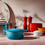 Le Creuset Classic Salt Mill - Cerise - Potters Cookshop