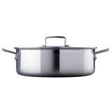 Le Creuset 3-Ply Stainless Steel Sauteuse Pan - 28cm - Potters Cookshop