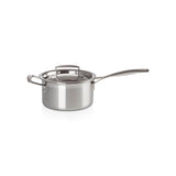 Le Creuset 3-Ply Stainless Steel Saucepan - 16cm - Potters Cookshop