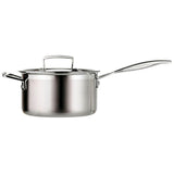 Le Creuset 3-Ply Stainless Steel Saucepan - 20cm - Potters Cookshop