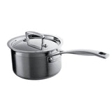 Le Creuset 3-Ply Stainless Steel Saucepan - 14cm - Potters Cookshop
