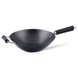 Ken Hom Excellence Non-Stick Carbon Steel Wok - 31cm - Potters Cookshop