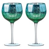 Artland Peacock 2 Piece Gin Glass Set - Potters Cookshop
