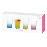 Anton Studios Design Swirl Hi Ball Glasses - Set of 4 - Potters Cookshop