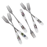 Portmeirion Botanic Garden Pastry Fork - Set of 6 - Potters Cookshop