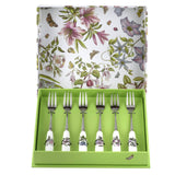 Portmeirion Botanic Garden Pastry Fork - Set of 6 - Potters Cookshop