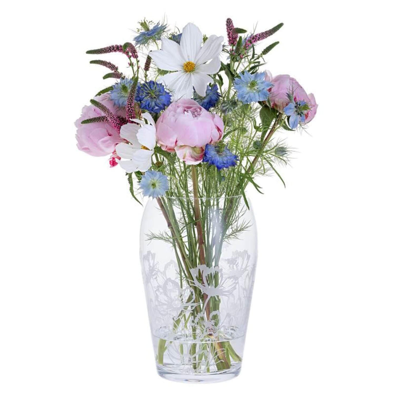 Dartington Bloom Wide Vase - Bees & Cosmos - Potters Cookshop