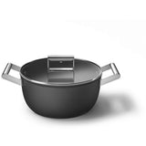 Smeg Cookware 4 Piece Non Stick Cookware Set - Black