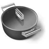 Smeg Cookware 4 Piece Non Stick Cookware Set - Black