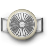 Smeg Cookware 4 Piece Non Stick Cookware Set - Cream