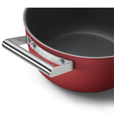 Smeg Cookware 4 Piece Non Stick Cookware Set - Red