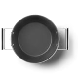 Smeg Cookware 24cm Non-Stick Casserole - Cream