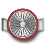 Smeg Cookware 26cm Non-Stick Casserole - Red