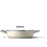 Smeg Cookware 4 Piece Non Stick Cookware Set - Cream