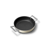 Smeg Cookware 28cm Non-Stick Shallow Casserole - Cream