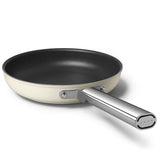 Smeg Cookware 24cm Non-Stick Frying Pan - Cream