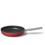Smeg Cookware 30cm Non-Stick Frying Pan - Red