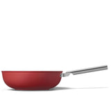Smeg Cookware 3 Piece Non-Stick Cookware Set - Red