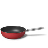 Smeg Cookware 3 Piece Non-Stick Cookware Set - Red