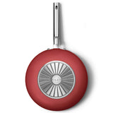 Smeg Cookware 3 Piece Non-Stick Cookware Set - Red