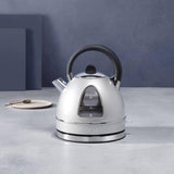 Cuisinart Style Collection Traditional Dome Kettle & 2 Slice Toaster Set - Frosted Pearl - Potters Cookshop