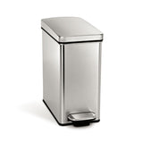 Simplehuman Profile Pedal Kitchen Bin - 10 Litre