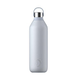 Chilly's Series 2 1 Litre Reusable Water Bottle & 50cl Coffee Cup Set - Frost Blue