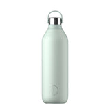 Chilly's Series 2 1 Litre Reusable Water Bottle & 50cl Coffee Cup Set - Lichen Green