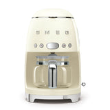 Smeg 50's Style Retro DCF02 Drip Filter Coffee Machine - Cream