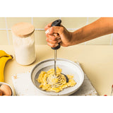 Dreamfarm Smood Press Flat Masher - Black - Potters Cookshop