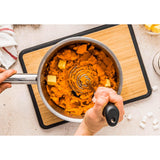 Dreamfarm Smood Press Flat Masher - Black - Potters Cookshop