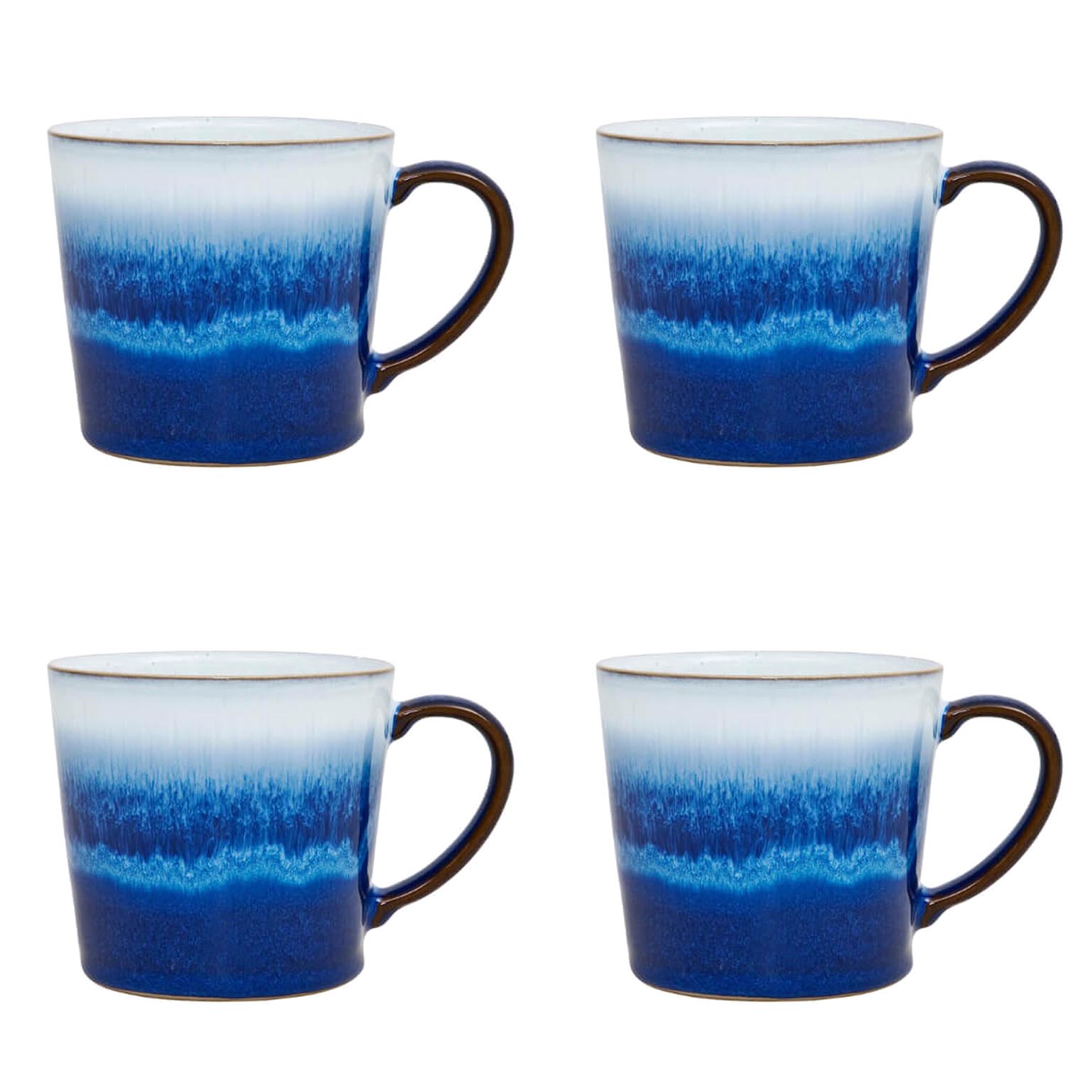Buy Denby Pottery Blue Haze 400ml Mug Set 4 Piece Potters