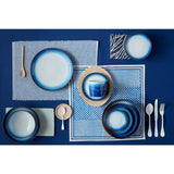 Denby Blue Haze Coupe Tableware Set - 12 Piece - Potters Cookshop
