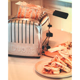 Dualit Classic 1.7 Litre Jug Kettle & 4 Slice Toaster Set - Polished Steel - Potters Cookshop
