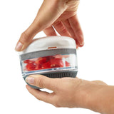 Zyliss Twist & Roll Mini Chopper - White