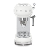 Smeg 50's Style Retro ECF02 Espresso Coffee Machine - White